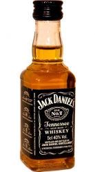 Whisky Jack Daniels 40% 50ml miniatura etik3