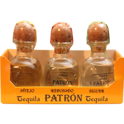 Sada Tequila Patrón č.2 50ml x3 miniatury