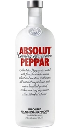 Vodka Absolut Peppar 40% 1l etik2