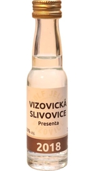 Slivovice Presenta 2018 50% 20ml v Sada-S