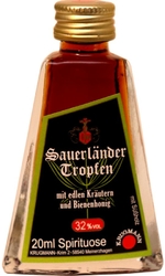 Sauerländer Tropfen 32% 20ml Krugmann miniatura