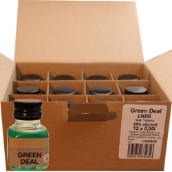 Green Deal Peppermint chilli 25% 50ml x12 miniatur