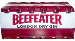 Gin Beefeater Dry 40% 50ml x12 miniatur etik2