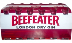 Gin Beefeater Dry 40% 50ml x12 etik2 miniatura