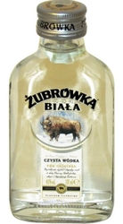 Zubrowka Biala 40% 100ml Polmos placatice