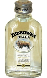 Zubrowka Biala 40% 100ml Polmos placatice