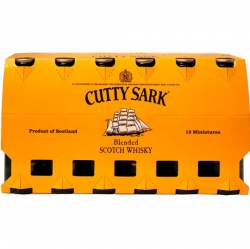 Whisky Cutty Sark 40% 50ml x12 miniatura