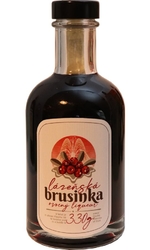 Lázeňská brusinka likér 25% 0,2l