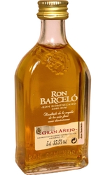 Rum Ron Barceló Gran Anejo 37,5% 50ml mini etik2