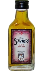 Ron Santero Elixir De Cuba 34% 40ml miniatura