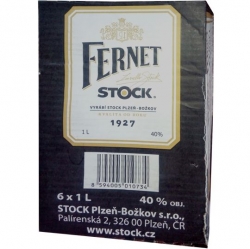 Fernet Stock 40% 1l x6 Božkov
