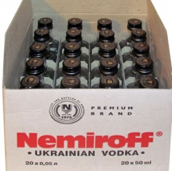 Vodka Nemiroff Premium Original 40% 50ml x20 mini