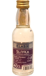 Slivka Kopaničiarska 40% 40ml miniatura etik2