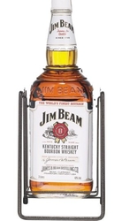 Whisky Jim Beam 40% 3l USA houpačka etik2