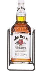 Whisky Jim Beam 40% 3l USA houpačka etik2