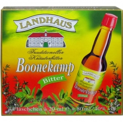 Boonekamp Bitter 40% 20ml Landhaus x4 mini