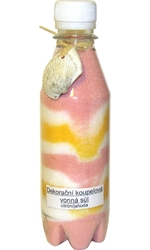 sůl koupelová vonná citrón-jahoda PET 370g