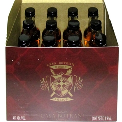 Rum Ron Botran 12 let Anejo 40% 50ml x12 miniatur
