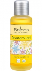 masážní olej Devatero kvítí* 125ml Saloos