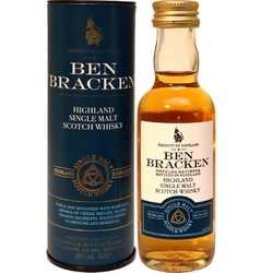 Whisky Ben Bracken Highland 40% 50ml miniatura