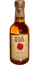 Whisky bourbon Four Roses 40% 50ml etik4 miniatura