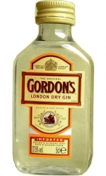 Gin Gordons London Dry 37,5% 50ml miniatura