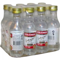 Vodka Stolichnaya 40% 50ml x12ks miniatura
