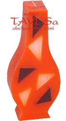 svíčka vázička Pomeranč vonná kostky 340g Rentex