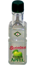 Likér Berentzen Saurer Apfel 16% 20ml mini etik3