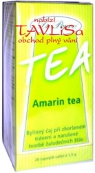 čaj Amarin 20x1,5g porcovaný Popov