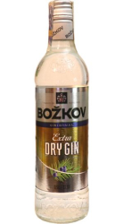 Gin Dry extra 37,5% 0,5l Božkov etik2