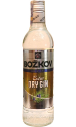 Gin Dry extra 37,5% 0,5l Božkov etik2