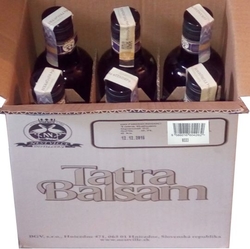 Tatra Balsam špeciál 52% 0,7l x6 Bylinný Likér