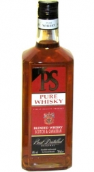 Whisky PS Pure red 40% 0,7l hranatá