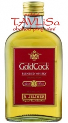 Whisky Gold Cock 40% 0,2l 3-years Jelínek