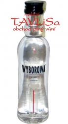 Vodka Wyborowa žitná 40% 50ml miniatura