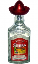 Tequila Sierra silver 38% 40ml miniatura