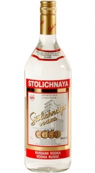 Vodka Stolichnaya 40% 1l Russian