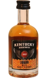 Whiskey Kentucky Highway Honey 35% 50ml mini etik2