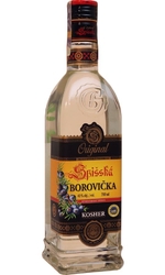 Borovička Spišská Original Kosher 40% 0,7l etik2