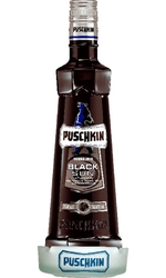 likér Puschkin Black Sun 16,6% 0,7l s popelníkem