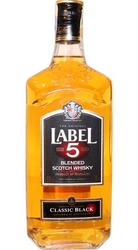 Whisky Label 5 40% 0,7l etik4