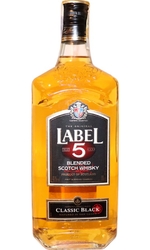 Whisky Label 5 40% 0,7l etik4