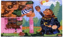 Puzzle Perníková chaloupka 48 dílků