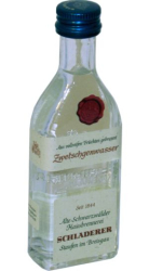 Zwetschgenwasser 42% 30ml Schladerer mini etik1