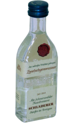 Zwetschgenwasser 42% 30ml Schladerer mini etik1