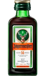 Jagermeister 35% 20ml Germany miniatura etik2