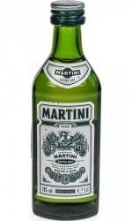 Vermut Martini Extra Dry 18% 50ml miniatura etik3