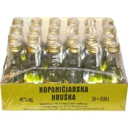 Hruška Kopaničiarska 40% 40ml x24 miniatur