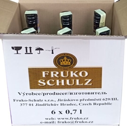 Liqueur Cacao Brown 24% 0,7l x6 Fruko Schulz